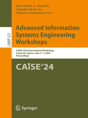 cover image of Advanced Information Systems Engineering Workshops